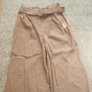 Women's Paperbag High-Waisted Pants